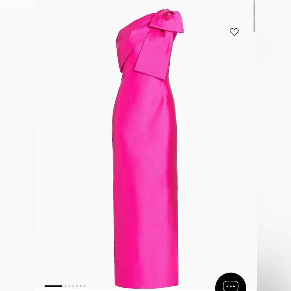New Without Tags Sachin + Babi Bonnie Gown in Color Fuschsia